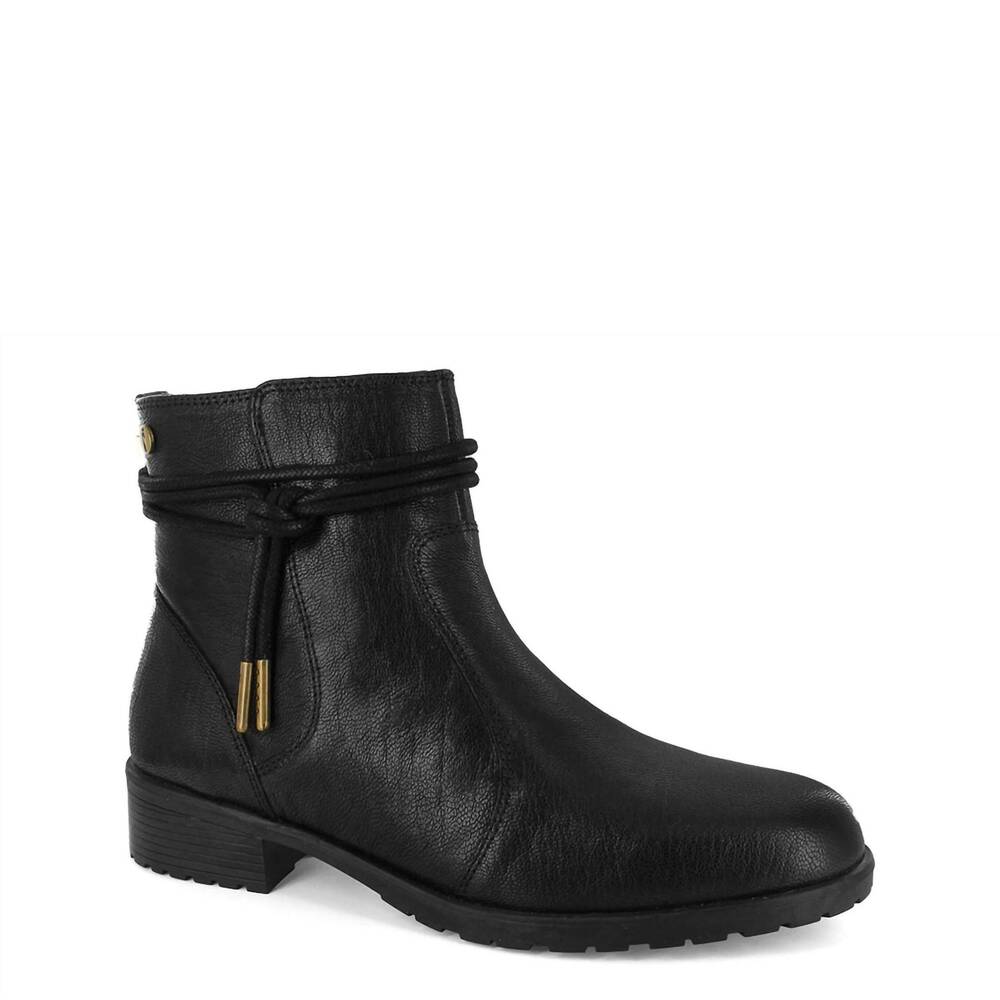 NEW STRIVE women's lambeth ankle boots in black